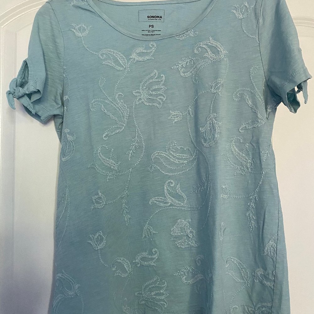 Sonoma Embroidered Top - New!